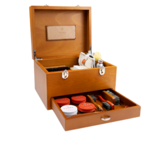 Classic Brown Wooden Case