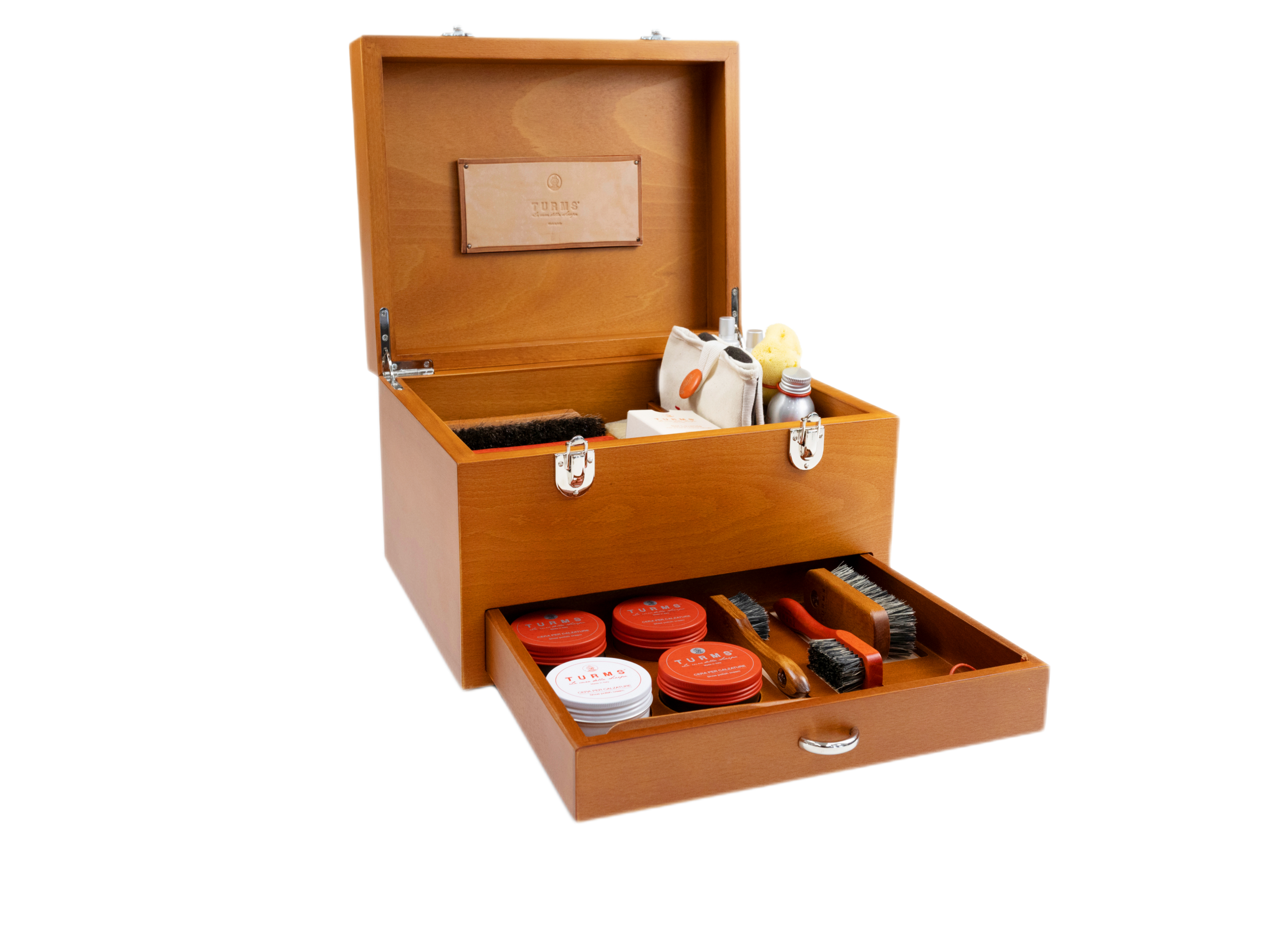 Classic Brown Wooden Case
