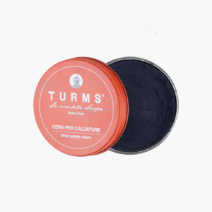 Black polish shoe cream