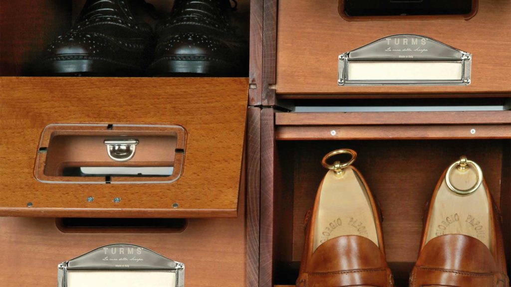 Wooden Shoe Rack