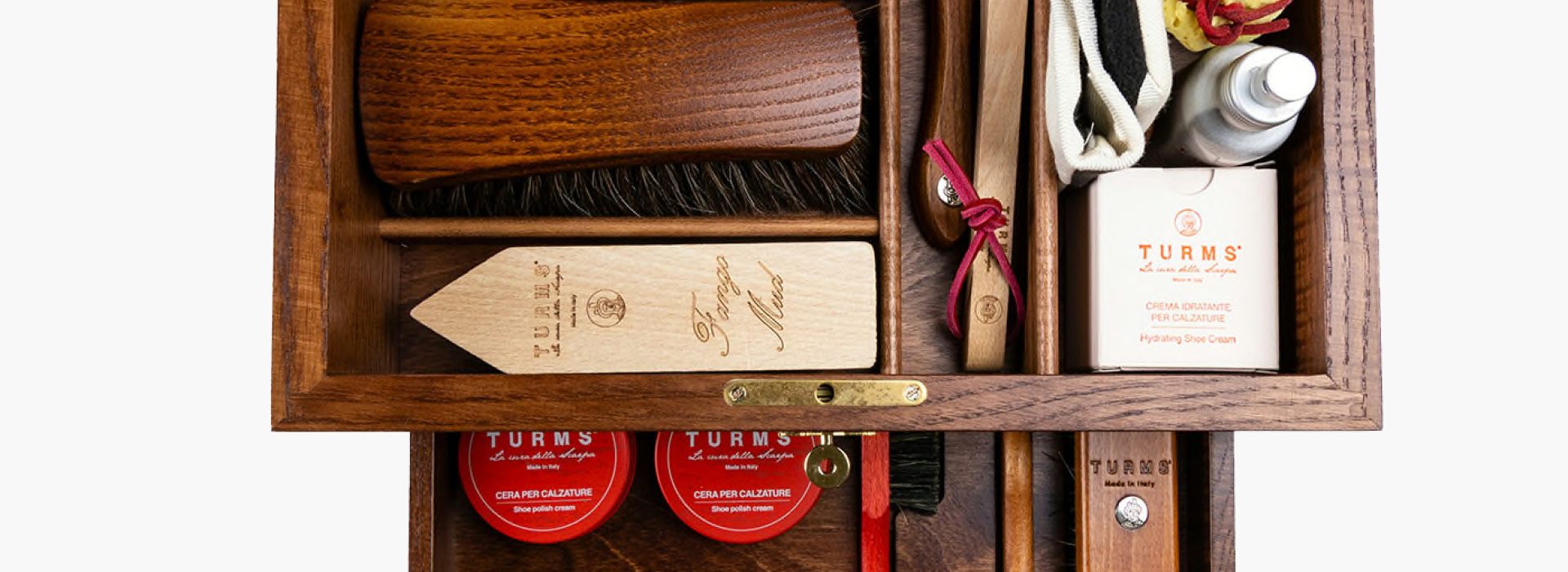 Ashwood Wooden Case Shoe Care